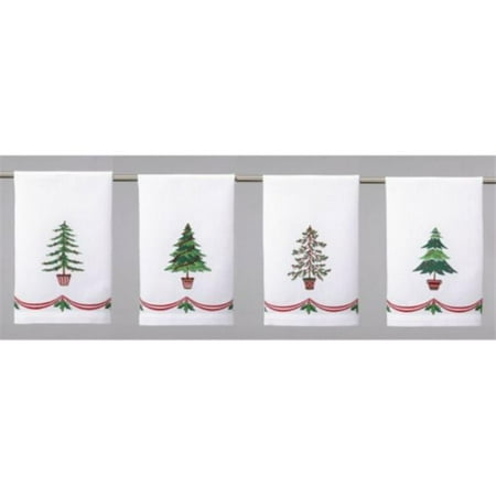 

Peking Handicraft 04SERX28WC 14 x 22 in. Holiday Trees GT 4 Design Kitchen Towel