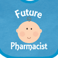 thumbnail image 4 of Inktastic Future Pharmacist Occupation Boys or Girls Baby Bib, 4 of 4