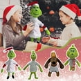 thumbnail image 5 of Muñeco de peluche navideño Grinch Delicioso juguete de peluche verde Grinch: Muñeco de dibujos animados navideño para niños Grinch de peluche, 5 of 5