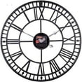 thumbnail image 4 of Weatherproof Garden Clock Retro Roman Numerals Vintage Simple Iron Art Outdoor Clock Battery Operated Silent 40cm, 4 of 4