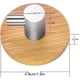 thumbnail image 2 of Ganchos Adhesivos Toallero de Madera y Acero Inoxidable Ganchos para Toallas de Bambú Ganchos para Toallas Autoadhesivos para Baño Cocina Sala de Estar Oficina Paquete de 4, 2 of 7