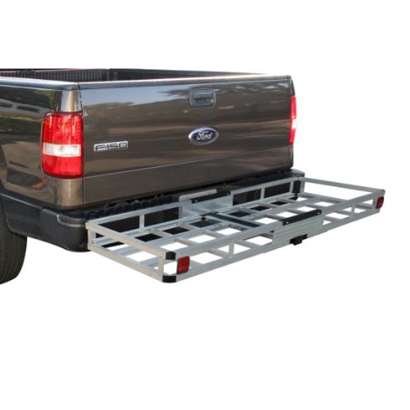 Tow Tuff TTF-2260A 60" 500 Pound Aluminum Camping Gear or Luggage Cargo Carrier