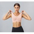 thumbnail image 2 of Rosvigor 3 Pack Plus Size Sports Bra for Women Seamless Wirefree Bras Women Comfort Bra with Removable Pads, 2 of 6