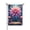 Style 1, variant on Fantasy Enchanted Forest Welcome Garden Flag 12x18 Inch Double Sided – Magical Pink Dahlia & Red Mushroom Yard Decoration, Whimsical Outdoor Porch & Lawn Decor