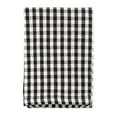 thumbnail image 4 of DII Modern Cotton Check Heavyweight Dishtowel and Dishcloth in Black (Set of 6), 4 of 6