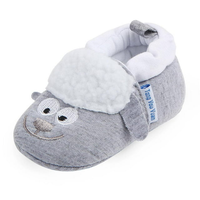 TISHITA Chaussures Antidérapantes pour Bébés et Enfants, Garçon Fille, Coton, Pré-Espadrilles 13 cm