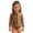 Orange, variant on HAJWOH Girls One Piece Swimsuit for Kids Summer Leopard Print Rash Guard Bathing Suit Toddler Girl Long Sleeve Half Zip Up Swimwear