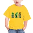 thumbnail image 4 of EGNMCR Blouses & Chemises à Manches Courtes Col Rond pour Tout-Petits Garçons Filles Mode Mignon Col Rond Imprimé Haut à Manches Courtes Blouse Fille, 4 of 4