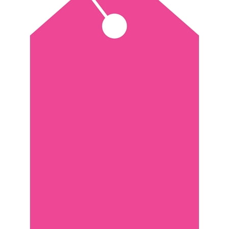 Mirror Hang Tags - Pink - Blank without Border - 8 1/2ʺW x 11 1/2ʺL - Pack of (The Best Way To Hang A Heavy Mirror)