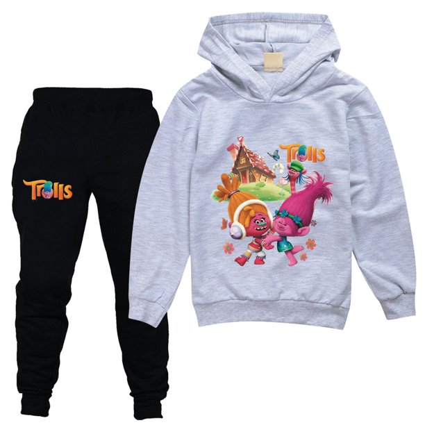 Chándal de marca para niños Conjunto de ropa de Halloween 100% Sudadera con capucha y pantalones de algodón Ropa deportiva para adolescentes Camiseta zhangmenya LED