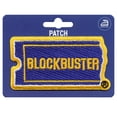 thumbnail image 2 of Blockbuster Iconic Ticket Logo Patch Video Rental Service Embroidered Iron On, 2 of 2