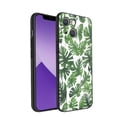 thumbnail image 1 of Compatible with iPhone 14 Phone Case, Tropical-Leaves-17 Case Men Women, Flexible Silicone Shockproof Case for iPhone 14, 1 of 1