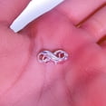 thumbnail image 2 of Jewelry Clasp Double Opening Lobster Clasp with Jump Rings,925 Sterling Silver Plated Jewelry Making Supplies Clasp Repair Kit, 2 of 9