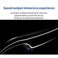 thumbnail image 2 of E13 Gafas Inteligentes Gafas InaláMbricas Bluetooth 5.0 con Auriculares Llamadas Manos MúSica FotografíA,Negro+Transparente D, 2 of 5