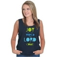 thumbnail image 5 of Joy to the World Lord Has Come Tank Top Tee Shirt Women Brisco Brands S, 5 of 6