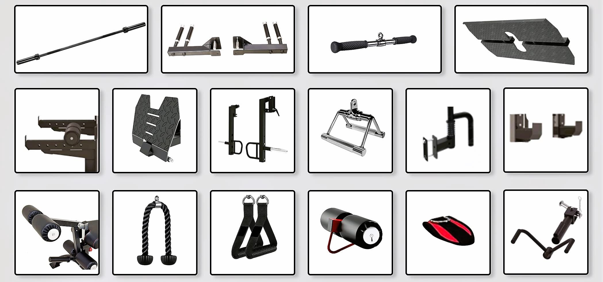 MiM USA Hercules 1001, Commercial All in One Gym Machine, Complete Attachments, Lifetime Warranty