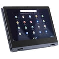 thumbnail image 4 of Lenovo Chromebook Flex 3 11 2-in-1 Business Laptop 11.6" HD IPS Touchscreen MediaTek Octa-Core MT8183 Processor 4GB DDR4 64GB eMMC + 256GB SD Card ARM Mali-G72 MP3 Graphics USB-C Webcam Chrome OS Blue, 4 of 7