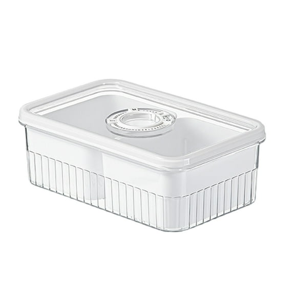 Compartmentalized Airtight Teas Container With Multiple Sections Plastic Divided Storage Box Kitchen Organization Tool
