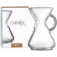 thumbnail image 2 of Chemex Pour-Over Glass Coffeemaker - Glass Handle Series - 10-Cup - Exclusive Packaging, 2 of 8
