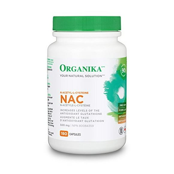 Organika Nac (N-Acétyl-L-Cystéine) 180 Vcaps