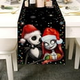 thumbnail image 2 of Nightmare Before Christmas Table Runner Christmas Table Runner Jack Skellington Sally Decorations Christmas Xmas Winter Holiday Home Kitchen Dinging Room Table Decorations (A), 2 of 7