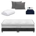 thumbnail image 1 of Colchón King Size Lipa + Box + Almohada 2Pack + Protector Cloud + Sabanas Softy, 1 of 8