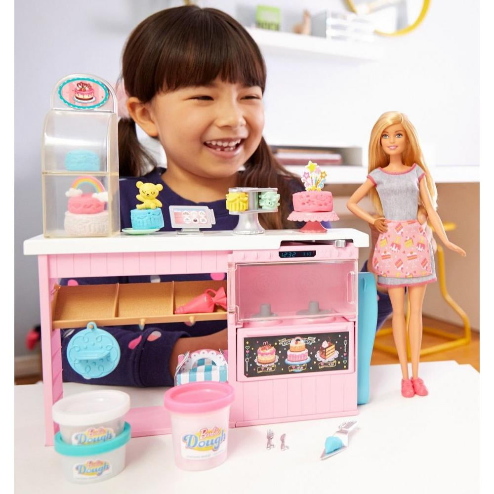 barbie cake decorating playset