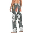 thumbnail image 6 of FREEAMG Animal Cartoon Pattern Pajama Pants for Men, Men's Separate Bottoms, Pure Cotton Comfortable Lounge Pants?553?, 6 of 7