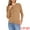 Light Brown, variant on DARING DIVA Women's Cable Knit Button Down Long Sleeve Cardigan Sweater XS White