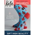 thumbnail image 5 of Kalon 6 Pack Women's Christmas Crew Socks Gift Set (6-9, Classic Christmas), 5 of 7