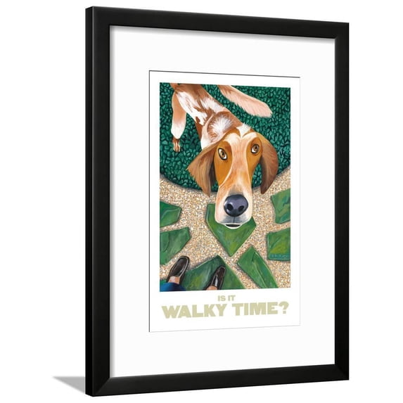 Walky Time, Animals Framed Art Print Wall Art by Mark Ulriksen Sold by Art.Com