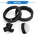 thumbnail image 6 of Unique Bargains Speaker Spacer Ring Tweeter Speaker Spacer Adator for Volkswagen Passat 1998-2016 for 6.5'' ABS 2 Set, 6 of 7