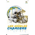 thumbnail image 4 of NFL Los Angeles Chargers - Drip Helmet 20 Wall Poster with Push Pins, 14.725" x 22.375", 4 of 6