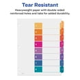 thumbnail image 6 of Avery Ready Index Customizable Table of Contents Multicolor Dividers, 8 Tabs, 6 of 9
