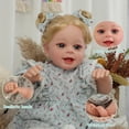 thumbnail image 2 of Muñeca Reborn Caliugsi realista de 55 cm con dientes para niños mayores de 3 años, 2 of 8