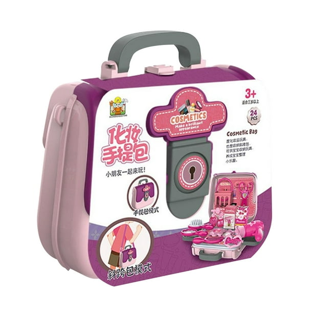 Pretend Makeup Kit Toddlers Enfants Enfants Enfants Filles Disney Frozen  Thème Faux Maquillage Jouet Set de jeu avec Cosmetic Bag Cadeau  d'anniversaire