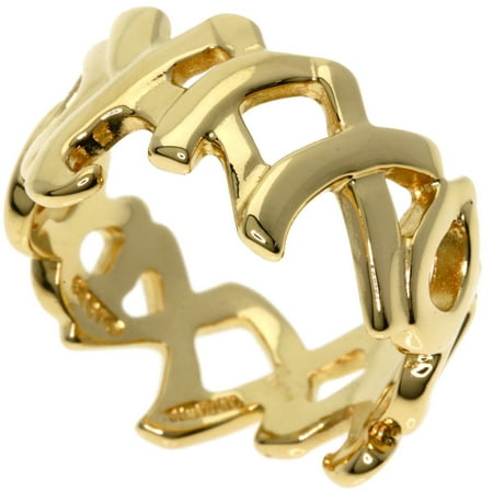 Pre-Owned Tiffany & Co. Love Kiss Paloma Picasso Ring, 18K Yellow Gold, Women's,... (Good)