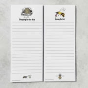 HONEY DO LIST / SHOPPING FOR THE HIVE Refrigerator Notepads - Set of 2