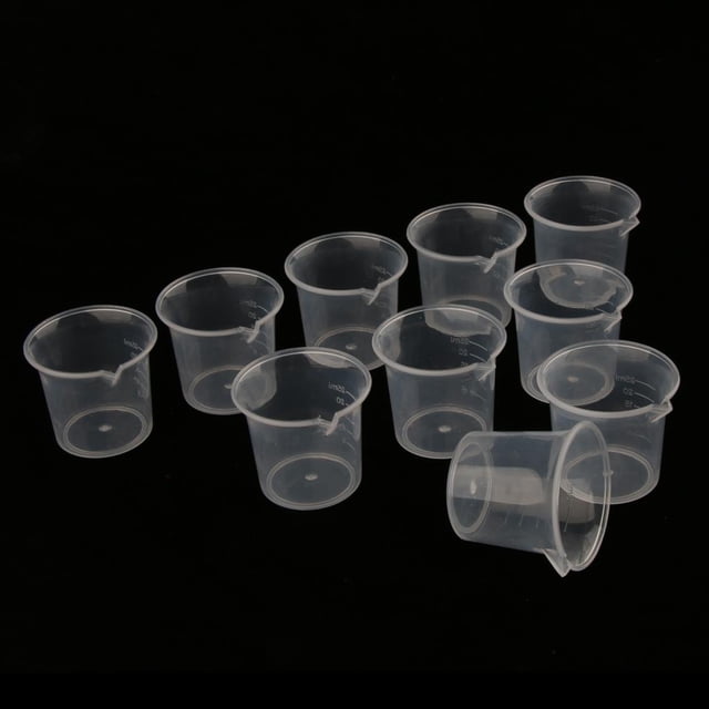 Jarra medidora de cocina de laboratorio 25 ml plástico de alimentaria perfecl