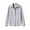 Gray, variant on Womens Vintage Plaid Button Down Shirts Casual Turndown Collar Long Sleeve Fall Loose Fit Lightweight Blouses Khaki S-2XL