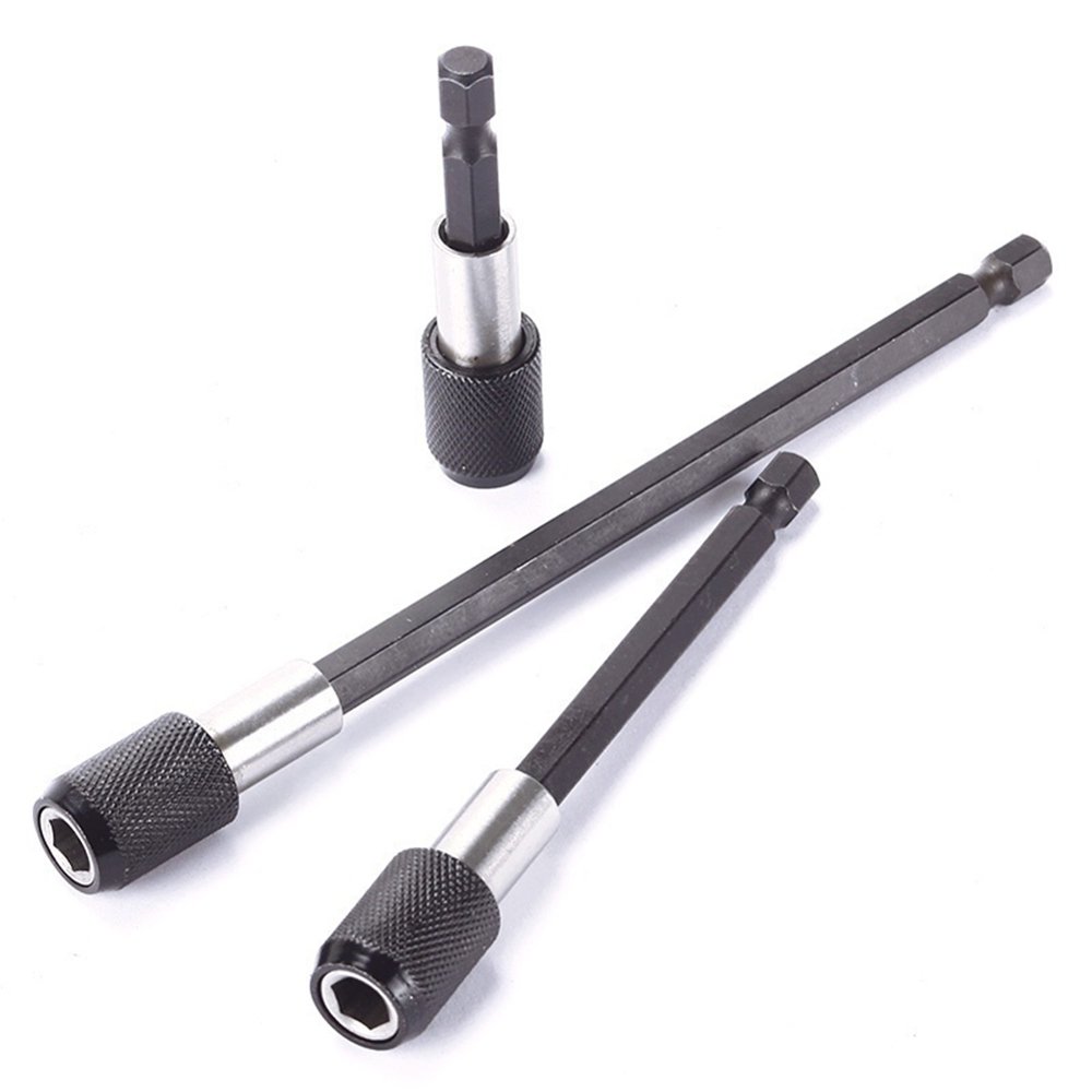 SANWOOD Hex Shank Bit Holder 60/100/150mm 1/4 Quick Release Hex Shank