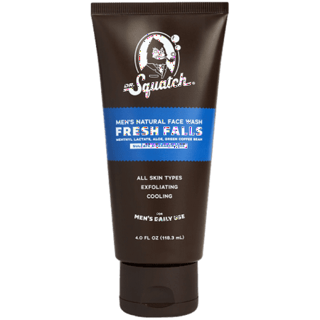 Pack of 2 - Dr. Squatch Fresh Falls Men's Natural Face Wash 4 fl oz Packaging May Vary