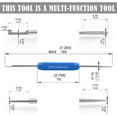 thumbnail image 2 of JRready DT Removal Tool DRK-RT1, Pin removal tool, Suitable for DT, DTM,DTP Connectors, 90 Degree Hook+ Standard Flat Head Screw Driver, 2 of 6