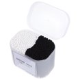 thumbnail image 2 of 300 bastoncillos de algodón multiusos de doble cabezal, empaquetados en caja esmerilada, para limpieza de maquillaje., 2 of 8