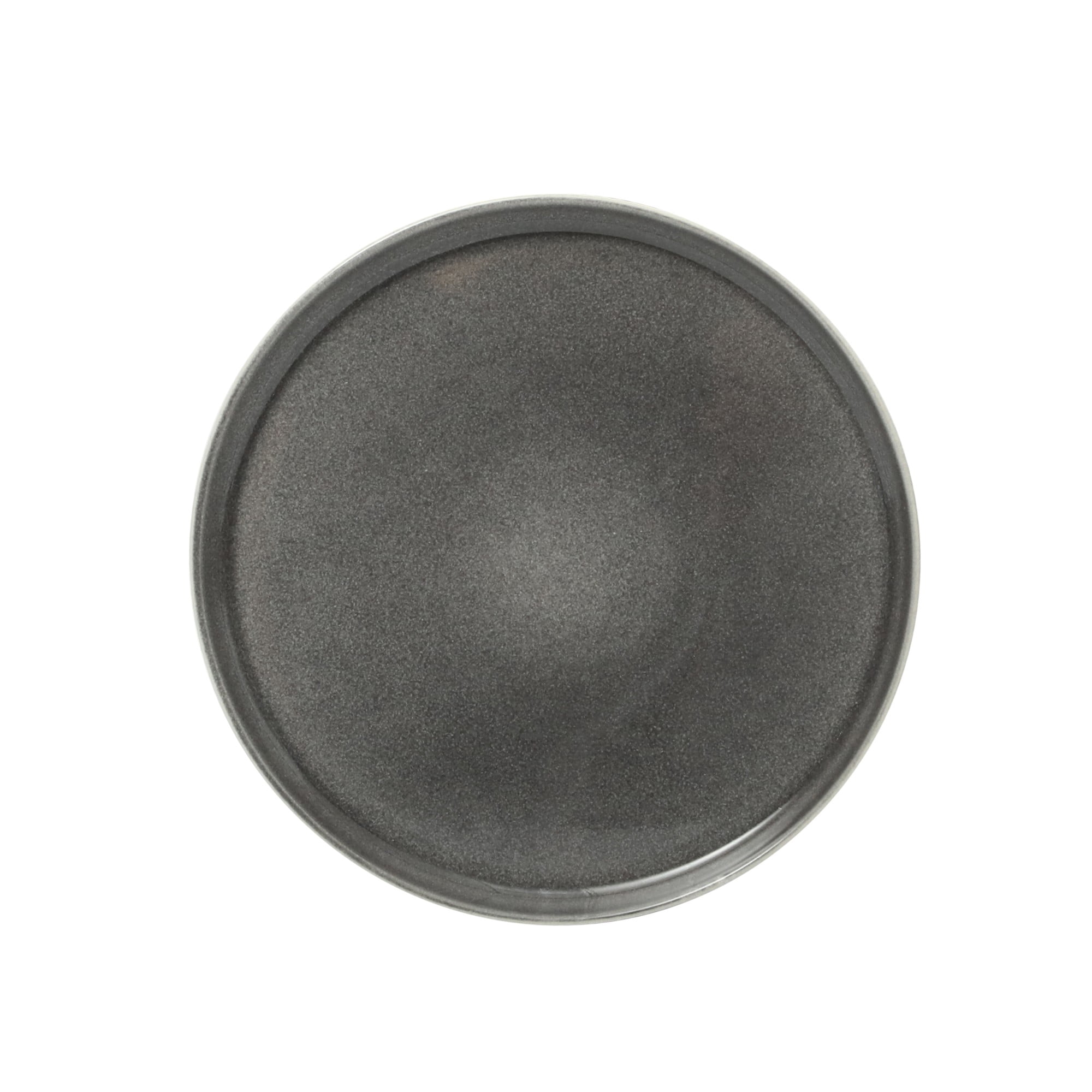 Gibson Elite Solana Coast 12 Piece Stoneware Reactive Glaze (Service for 4) Ceramic Plates and Bowls Modern Shape Embossed Dinnerware Set - Black