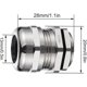 thumbnail image 2 of Prensaestopas, conectores de cable impermeables de nivel IP68, conectores de cable de latón a prueba de polvo, se pueden utilizar para unir cables de 8-12 mm (3 piezas PG13.5), 2 of 5
