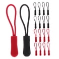thumbnail image 6 of OUNONA  20 Pcs Instant Zipper Repair Kit Jacket Pull Replacement Detachable Backpack Pulls, 6 of 8
