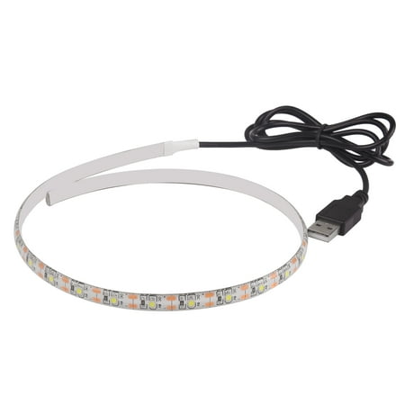 

Flexible Led Strip Lights with USB Cable for TV Computer Desktop Laptop Background Home Kitchen Decorative Lighting SMD 3528 50CM Cool White