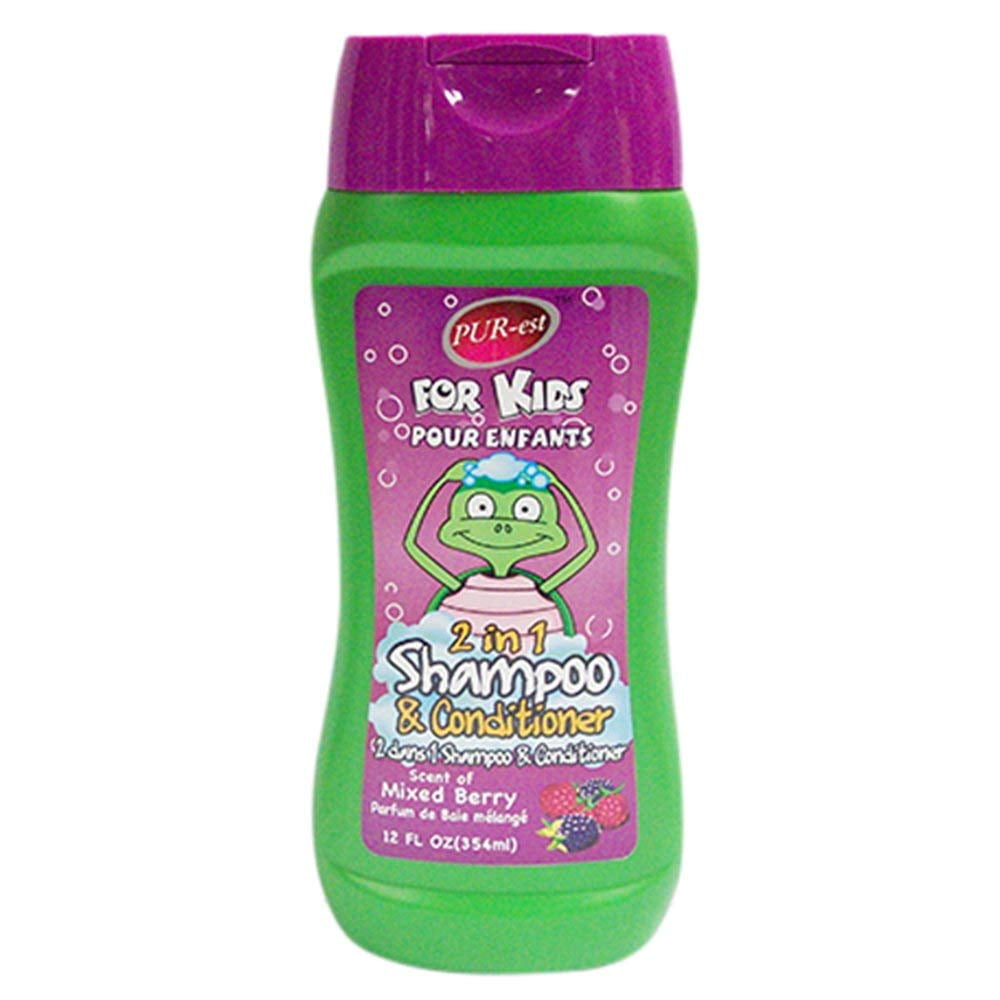 Kids 2 In 1 Shampoo & Conditioner With Mixed Berry(354ml) (Pack of 3
