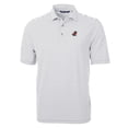 thumbnail image 2 of Men's Cutter & Buck Gray Florida Gators Big & Tall Team Logo Virtue Eco Pique Stripe Recycled Polo, 2 of 3